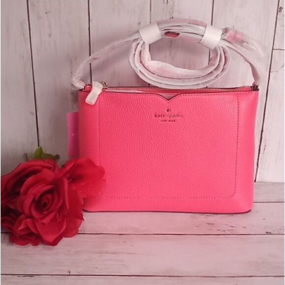 Kate Spade Leather Harlow Crossbody Bag Purse - Picture 2 of 10